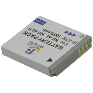 1 x BTBAI? 1,2 A 6L NB6L NB-6LH NB6LH akumulators