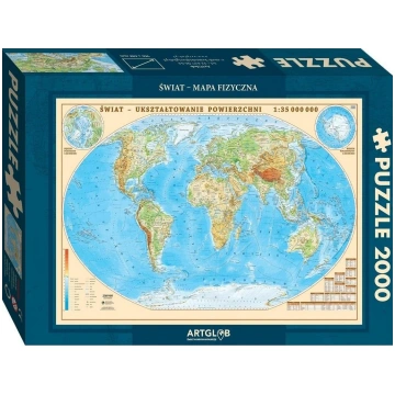 Artglob Puzzle 2000 - Swiat Fizyczny 437918 (59077