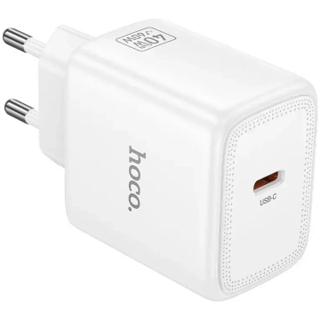 Hoco N83 travel charger | 40W | PD, GaN, PPS | USB