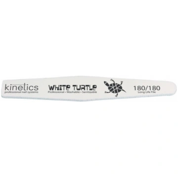 Kinetics White Turtle Nail File 180/180 Nagu vīle