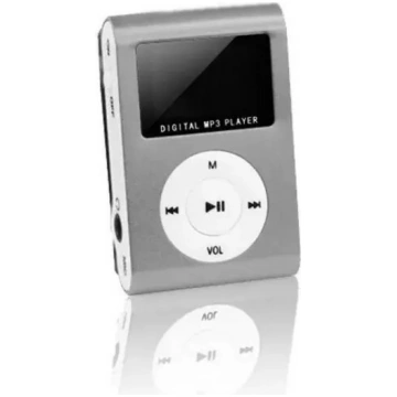 Setty mp3-player Metal Clip, grey | 5900495394507 