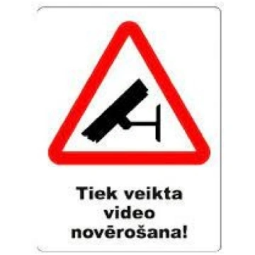 Uzlīme VIDEO NOVĒROŠANA 15x22 Z008 4750937000166