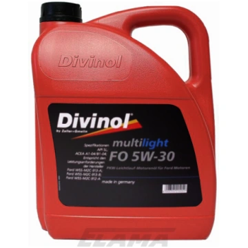 Eļļa 5W30 Divinol Multilight FO 5W-30 5L