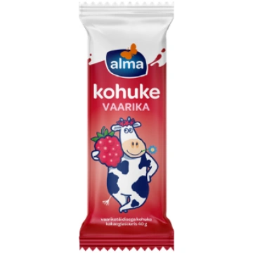 Biezpiena sieriņš ar aveņu pildījumu Alma 40g