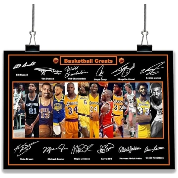 VISU LAIKU IZCILĀKIE BASKETBOLA SPĒLĒTĀJI AR AUTOG