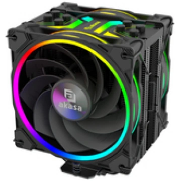 Akasa H4 Plus CPU cooler + AR12 Reverse Blade Fan 