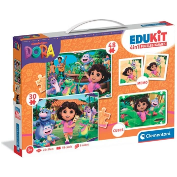 Spēle Edukit Dora 4in1 Clementoni
