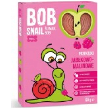 Ābolu un aveņu uzkoda 60g BOB SNAIL
