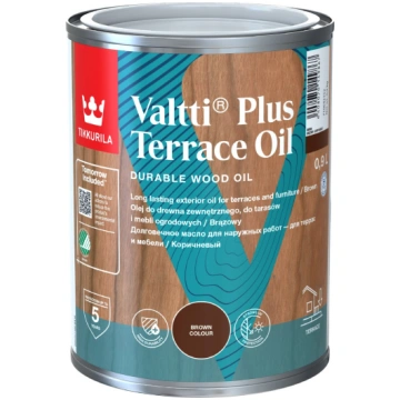 Koksnes eļļa Tikkurila Valtti Terrace Oil Plus, br