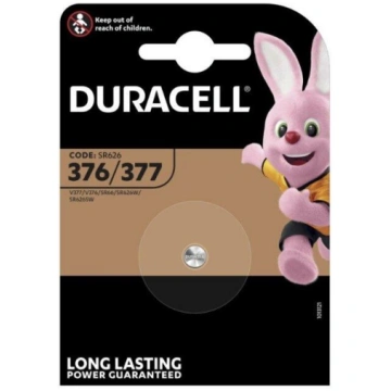 Duracell D377 / AG4 / SR626SW / LR626 Silver Oxide