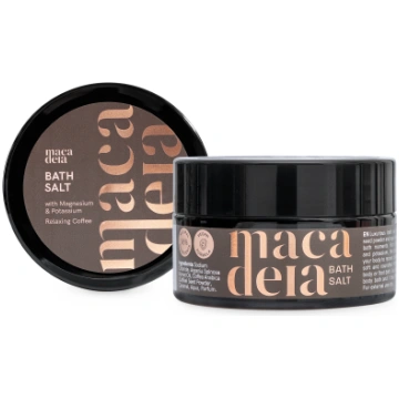 Macadeia Relaxing Coffee Bath Salt with Magnesium 