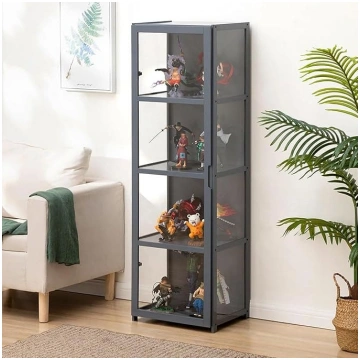 Collectibles Display Case, Wooden Display Case, Ac
