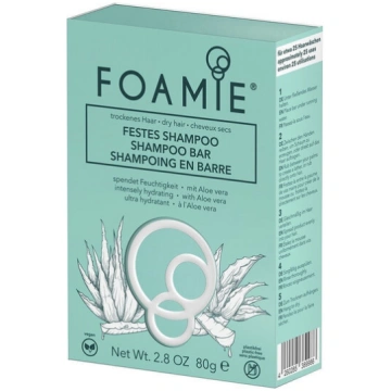 Mitrinošs cietais šampūns sausiem matiem Foamie Sh