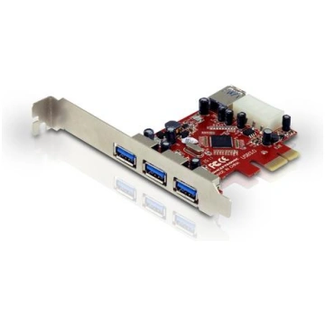 Conceptronic PCIe Card 4-Port 1xUSB-A Internal/3xU