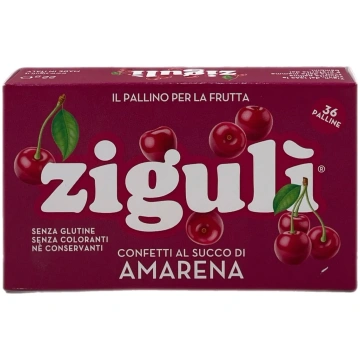 Zigulì Amarena Palline Vero Succo Amarena 36 Palli