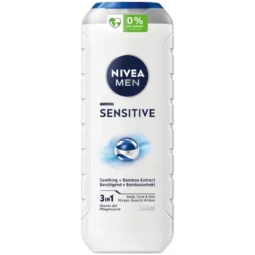Dušas želeja 250ml Nivea(MEN Sensitive) 3in1