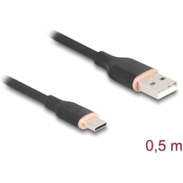 Delock USB 2.0 Cable USB Type-A male to USB Type-C