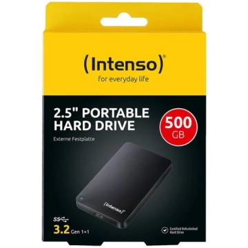 INTENSO External HDD-INTENSO-500GB-USB 3.0-Colour 