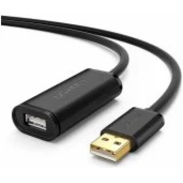 Ugreen US121 extension cable USB 2.0 10m Black aks