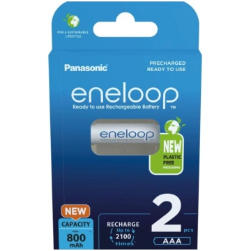 Panasonic Akumulators Aaa / R03 800mah 2 gab