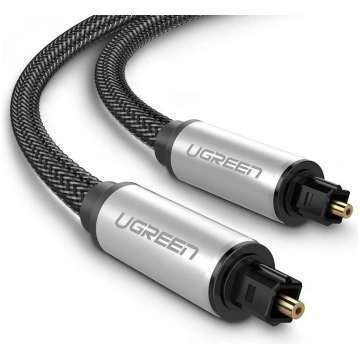 Ugreen AV108 kabelis, Toslink, 3 m, pelēks 10541