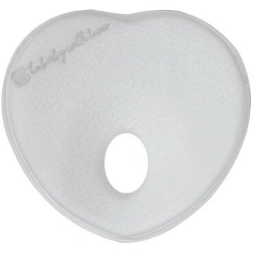 Spilvens zīdainim Kikka Boo Heart Airknit, pelēks 