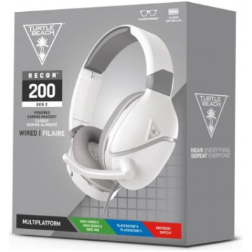 Turtle Beach Recon 200 Gen2 White PS4, PS5 TBS-630