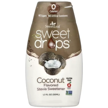 SweetLeaf Stevia, Sweet Drops®, Coconut, 1.7 fl oz