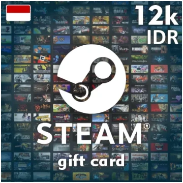 Steam Wallet dāvanu karte 12000 IDR - Steam atslēg