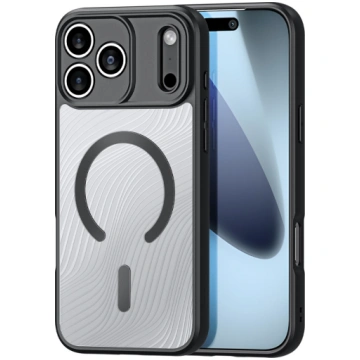 Dux Ducis iPhone 17 Pro Max vāciņš AIMO Mag, melns