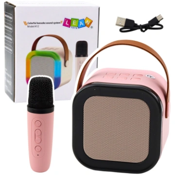 Karaoke Speaker Microphone Wireless K12 RGB Blueto