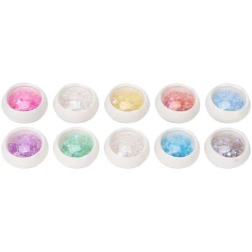 Nail Art Künstliche Perlen mit flacher Rückseite, 