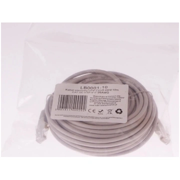 Ethernet savienojošais kabelis LIBOX UTP CAT.5E 10