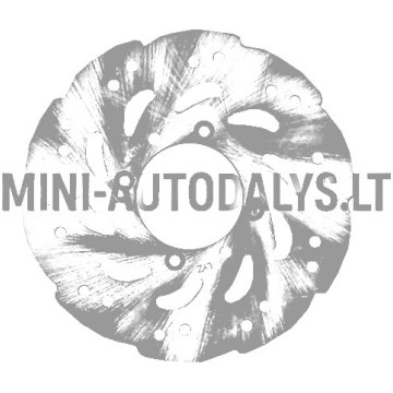 Labais aizmugurējais bremžu disks Chatenet (Ø 200 