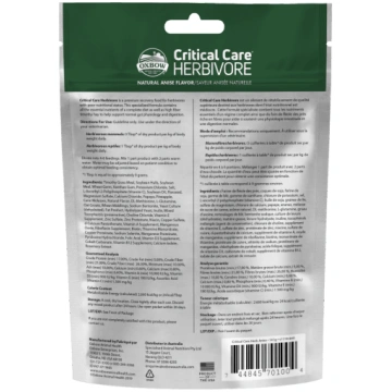 Oxbow Critical Care Herbivore 141g