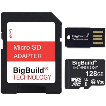 128 GB īpaši ātra 100MB/s U3 microSDXC atmiņas kar