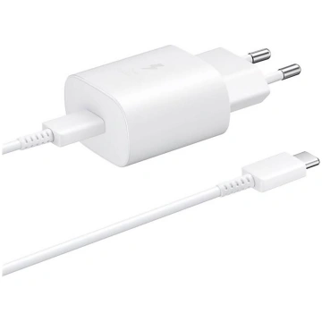 Samsung 25W EP-TA800EWE USB-C wall charger with Sa