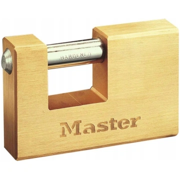 Master Lock Padlock Brass Security Level 7 608EURD