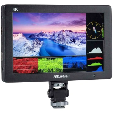 FeelWorld T7 Plus 7-inch IPS On-Camera Monitor wit