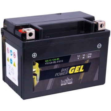 150 x 87 x 105 + - Intact Bike Power GEL 12V 10Ah(