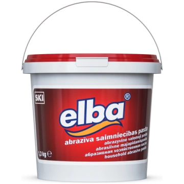 Abrazīvās skābes mājsaimniecības pasta ELBA, 1.3kg