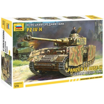 1:72 Zvezda 5017 Panzer IV Ausf.H German Medium Ta