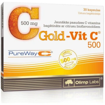 OLIMPLABS Gold C vitamīns 500mg kapsulas N30