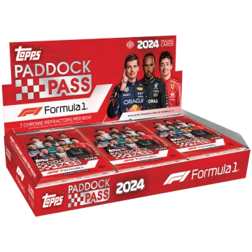 2024 Topps Paddock Pass Formula 1 Kartītes Iepakoj