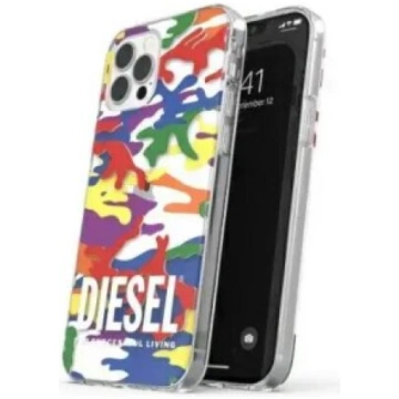 Diesel Clear Case Pride Camo AOPiPhone 12 Pro Max 