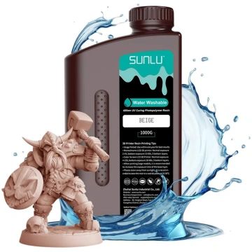 Sunlu Water-Washable Resin BEIGE Bēši Fotopolimēra