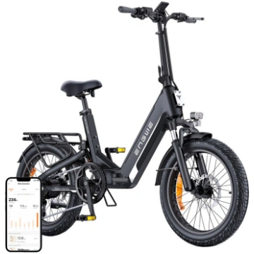 ENGWE L20 3.0 BOOST 250W 20" Electric Bike (Black)