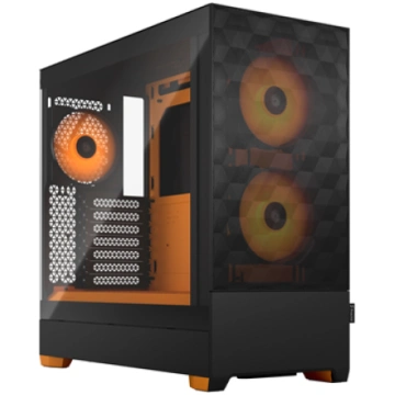 FRACTAL DESIGN | Pop Air RGB | Side window | Orang