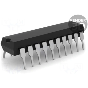 Video amplifier | DIP20 TEXAS INSTRUMENTS TLS1233N