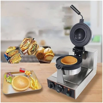 Elektriskā hamburgeru preses burgeru mašīna, komer